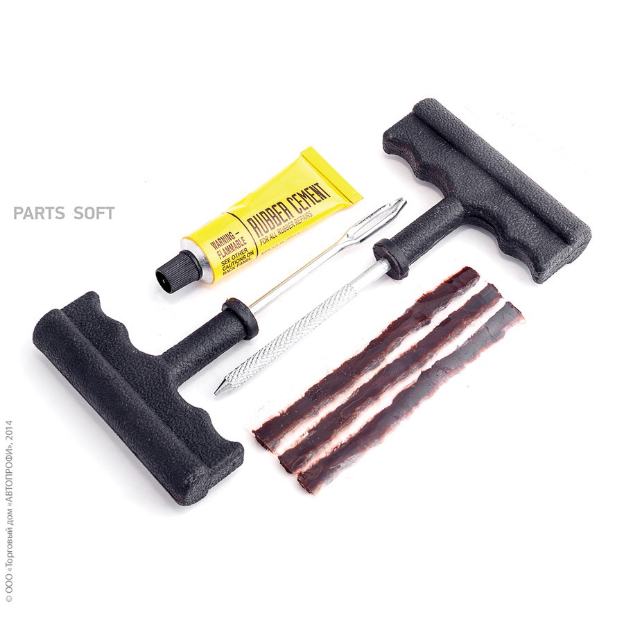 Набор для ремонта бескамерных шин "AUTOPROFI" REM-30 Standart - AUTOPROFI None None